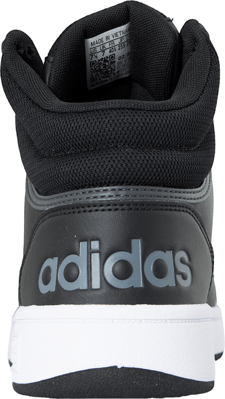Hoops 3.0 Mid Classic Vintage Shoes Core Black
