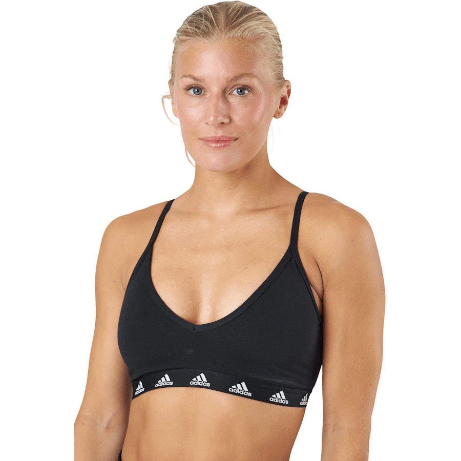 Pureb Ls Bra Black/white
