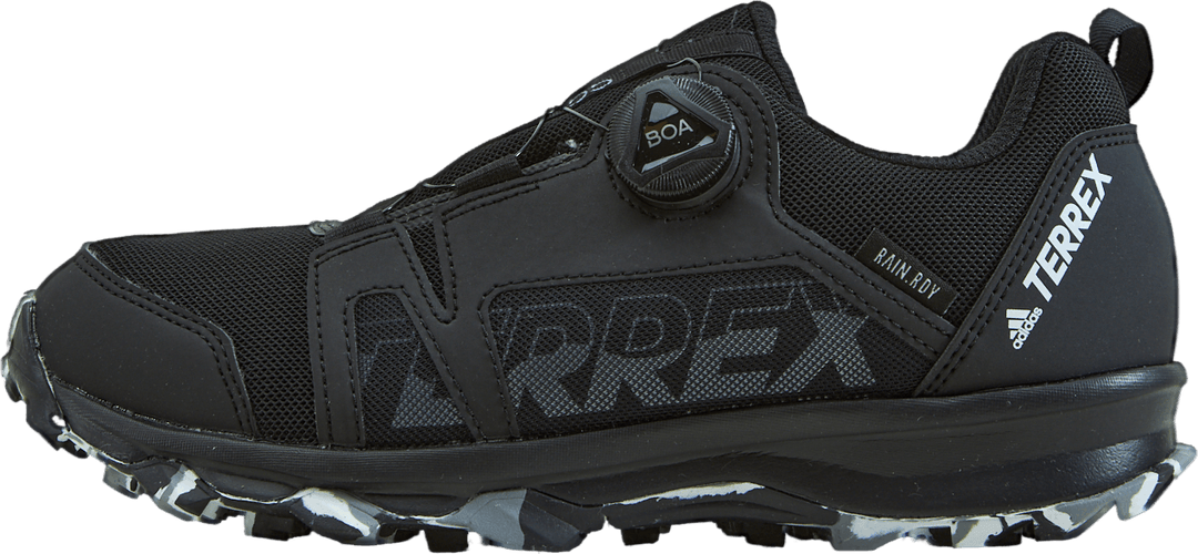 Terrex Agravic Boa RAIN.RDY Hiking Shoes Core Black / Cloud White / Grey Three