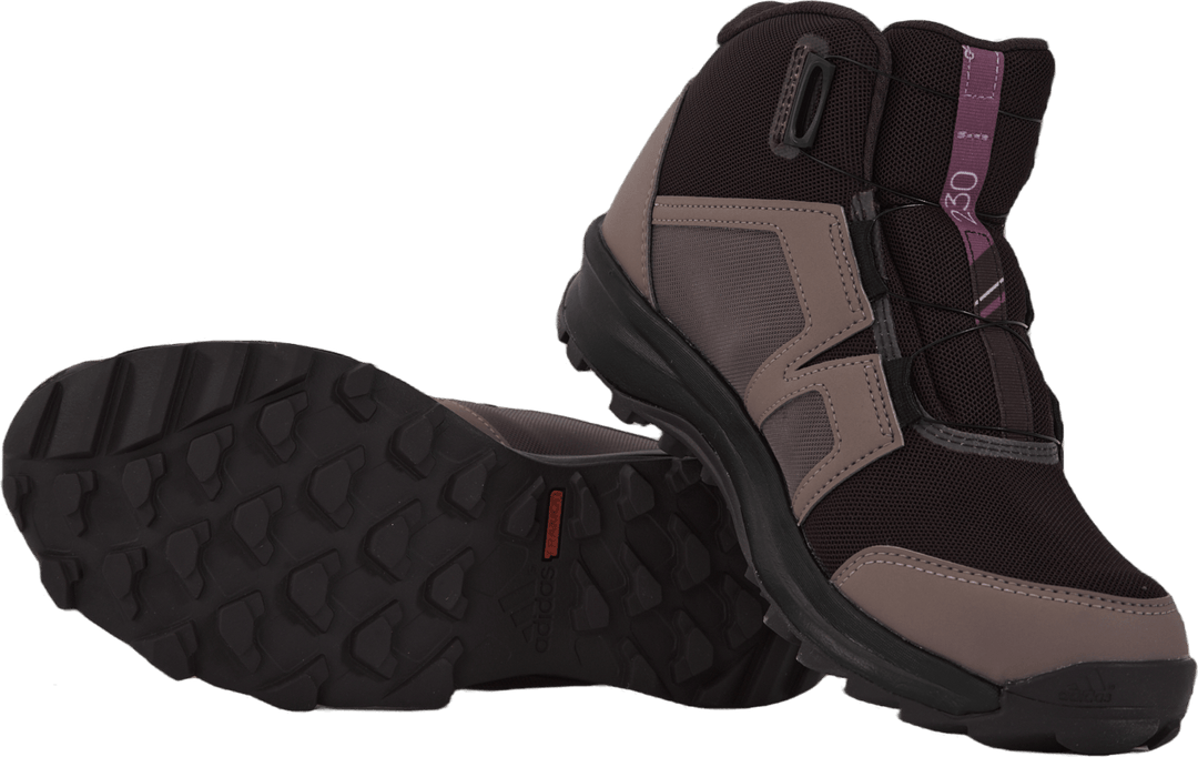Terrex Agravic Boa Mid RAIN.RDY Hiking Shoes Shadow Maroon / Matt Purple Met. / Wonder Red