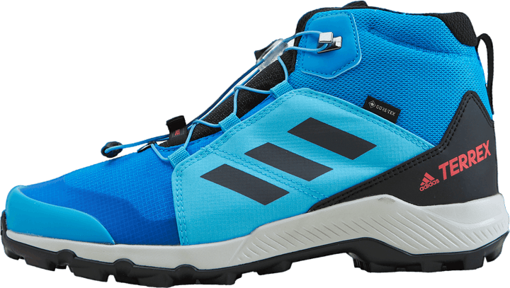 Terrex Mid GORE-TEX Hiking Shoes Blue Rush / Grey Six / Turbo