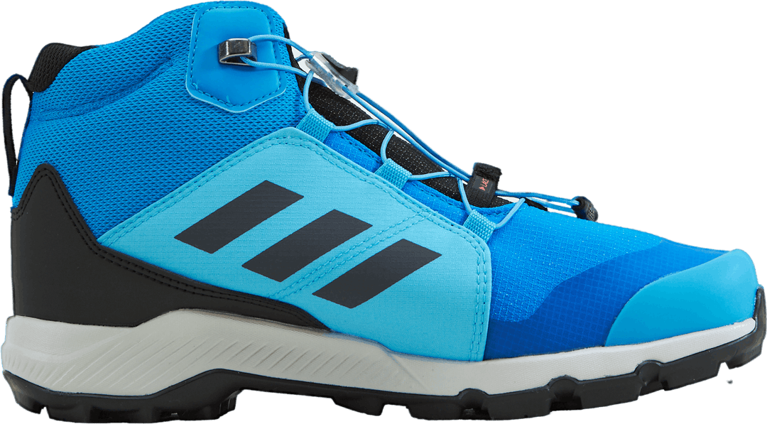 Terrex Mid GORE-TEX Hiking Shoes Blue Rush / Grey Six / Turbo