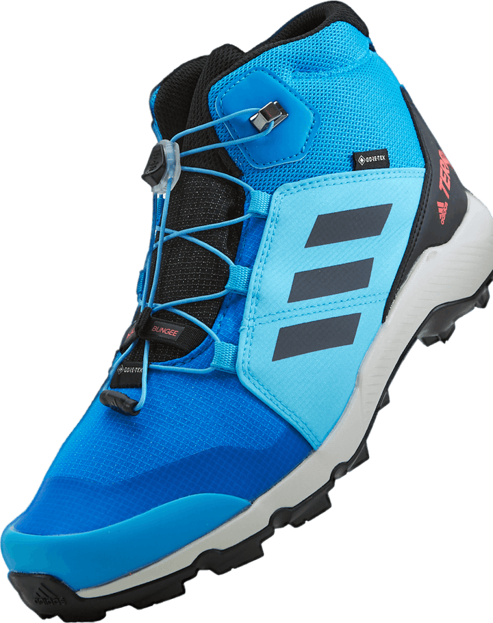 Terrex Mid GORE-TEX Hiking Shoes Blue Rush / Grey Six / Turbo