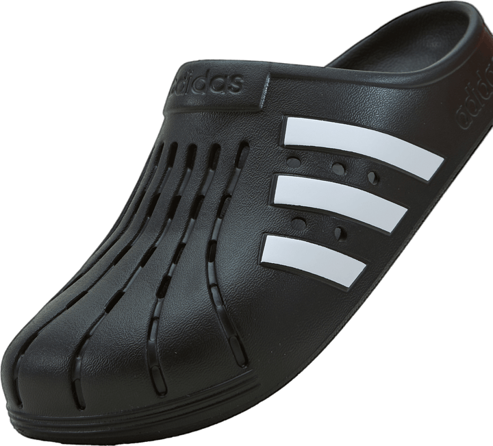 Sabots Adilette Noirs / Blancs nuageux / Noirs nuageux