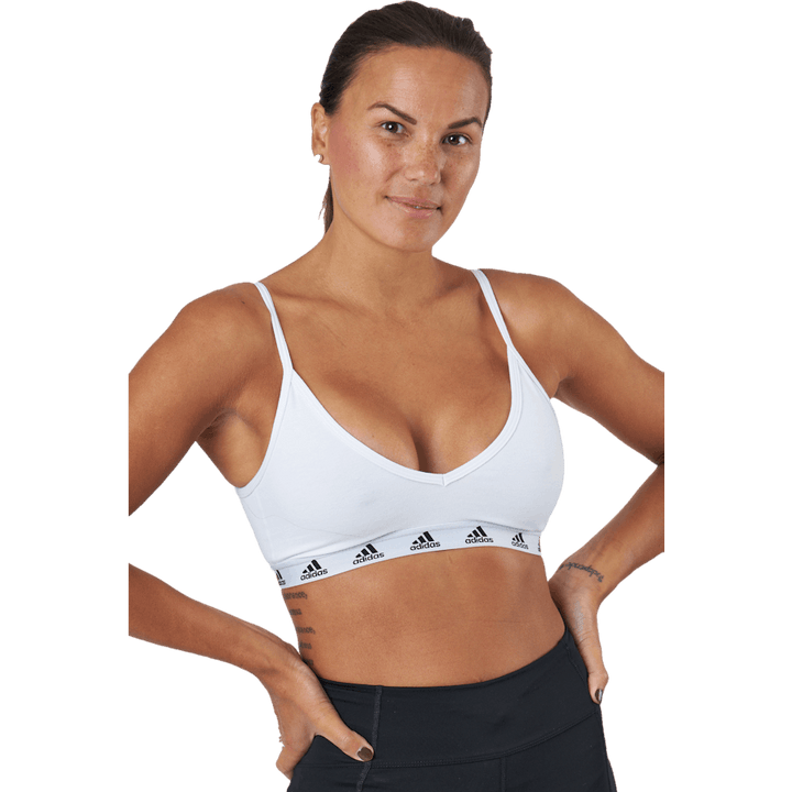 Pureb Ls Bra White/black