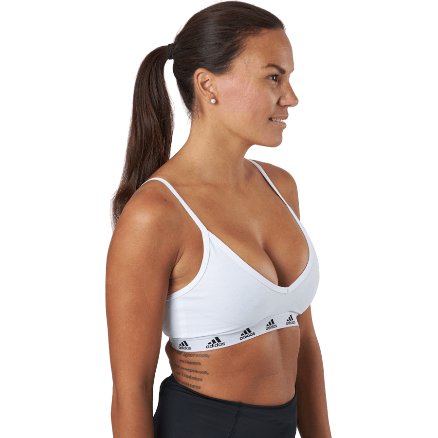 Pureb Ls Bra White/black