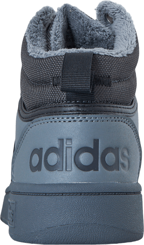 Hoops 3.0 Mid Lifestyle Basketball Classic Fur Lining Winterized Shoes Grey Five / Core Black / Carbon