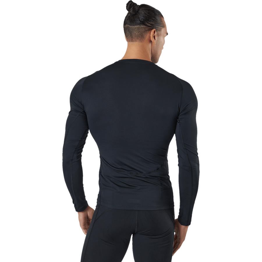 Top Techfit Training a maniche lunghe nero