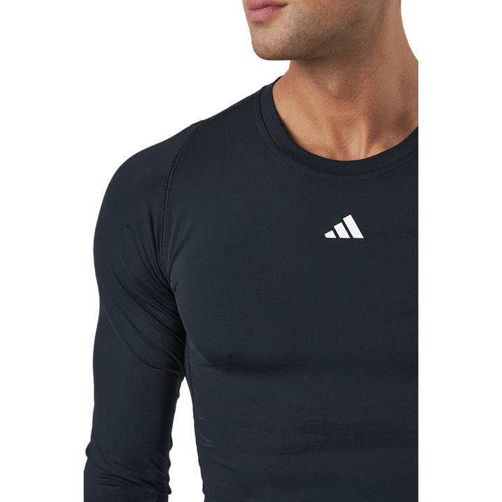 Top Techfit Training a maniche lunghe nero