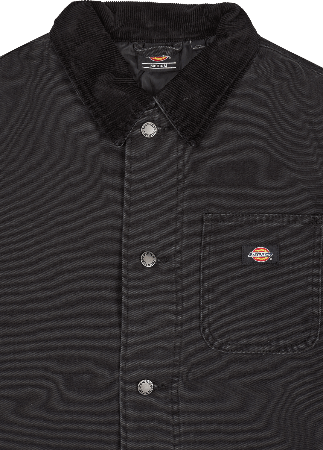 Dickies Duck Canvas Chore Coat Sw Black