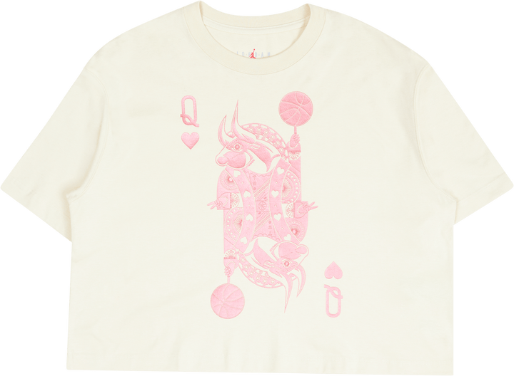 Jordan Flight Boxy Tee Beach da donna