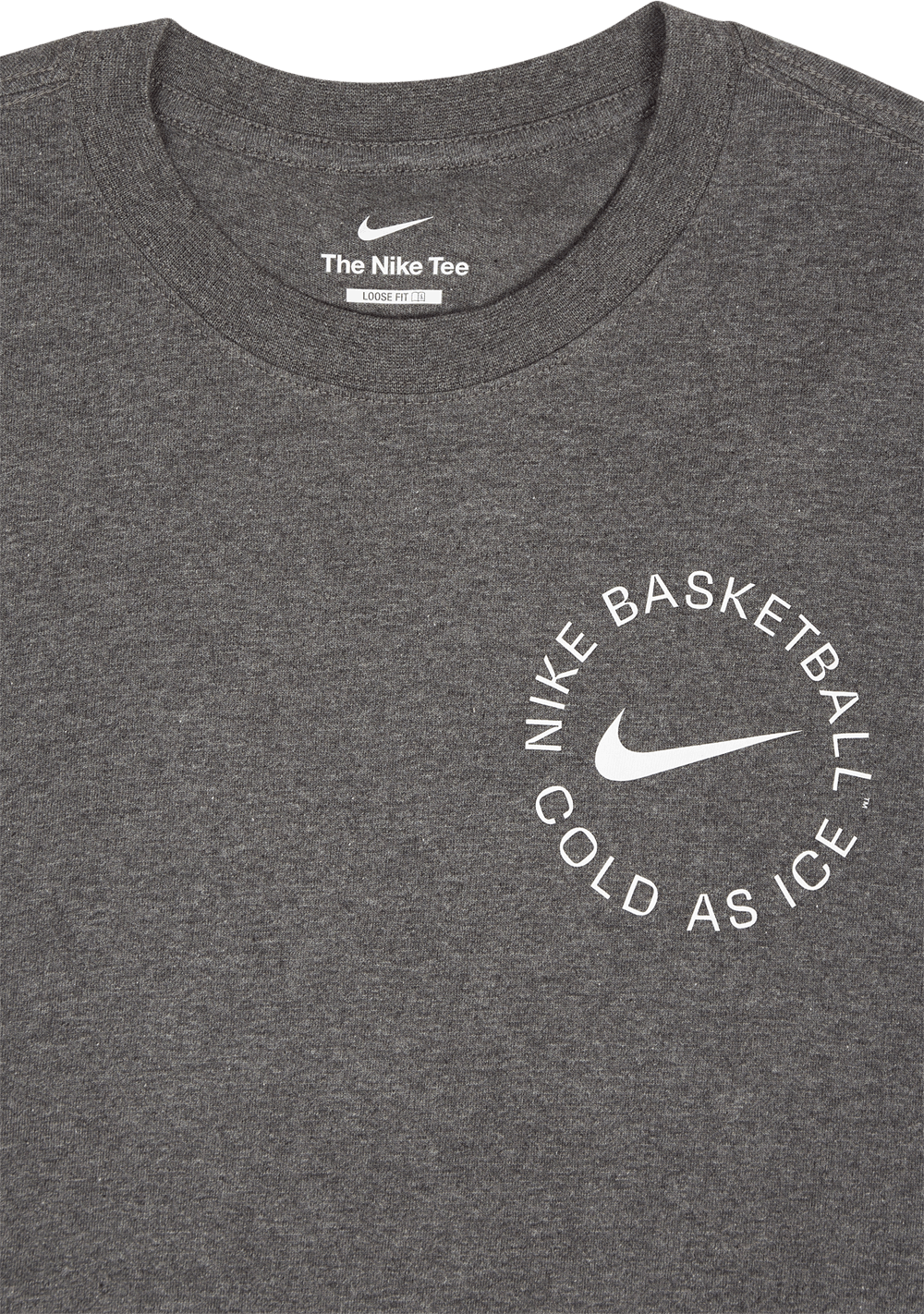 Tee Swoosh Charcoal