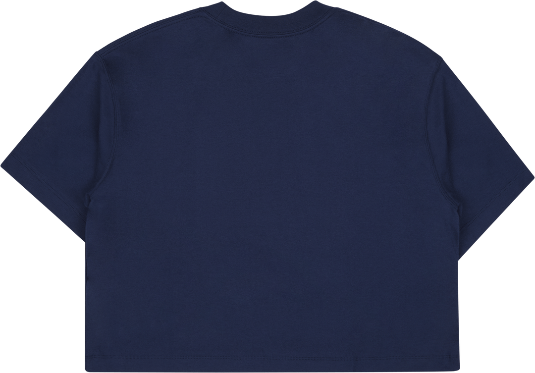 W J Essen Boxy Tee 2 Midnight Navy
