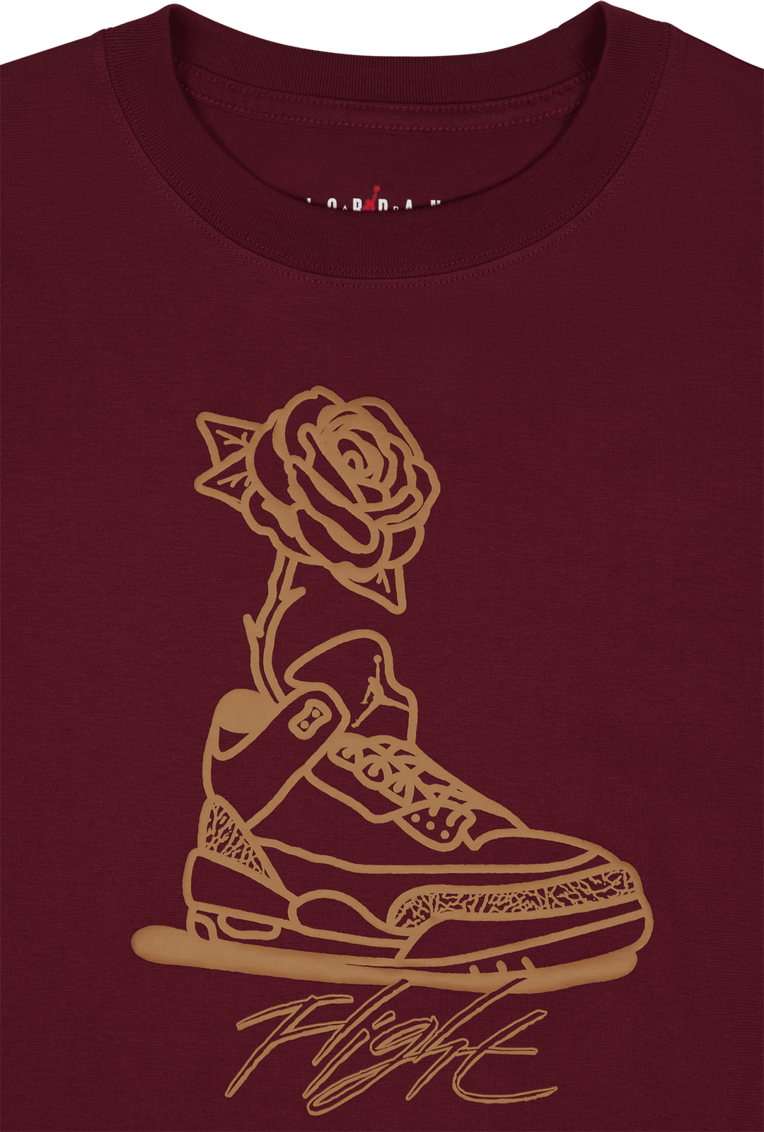 W J Flight Gf Gfx Tee Cherrywood