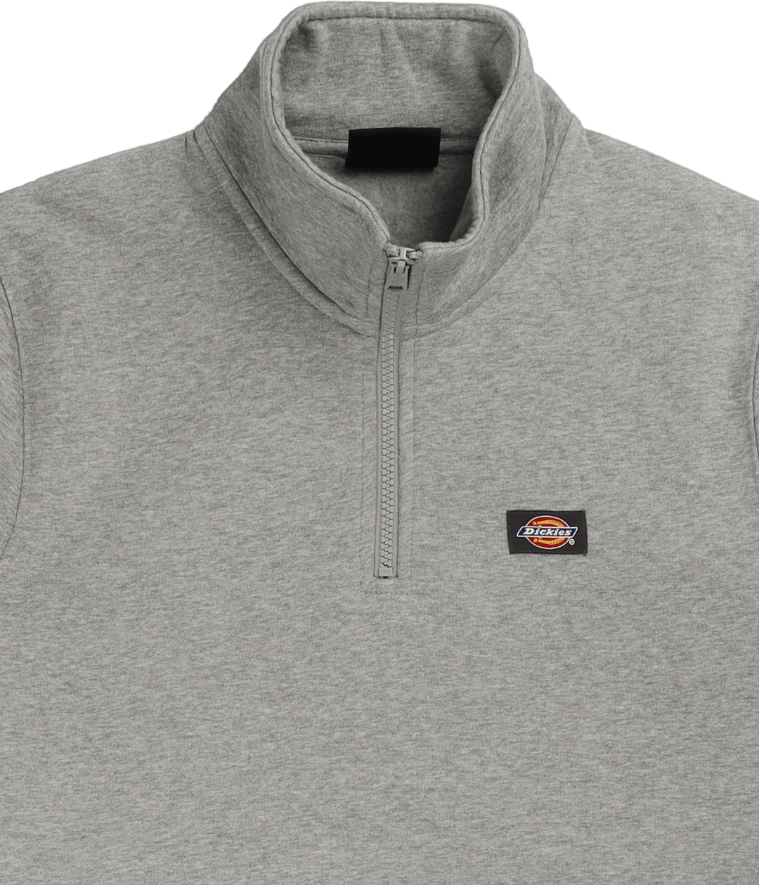 Oakport Quarter Zip Grey Melange