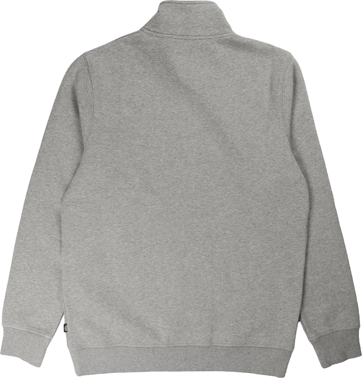 Oakport Quarter Zip Grey Melange