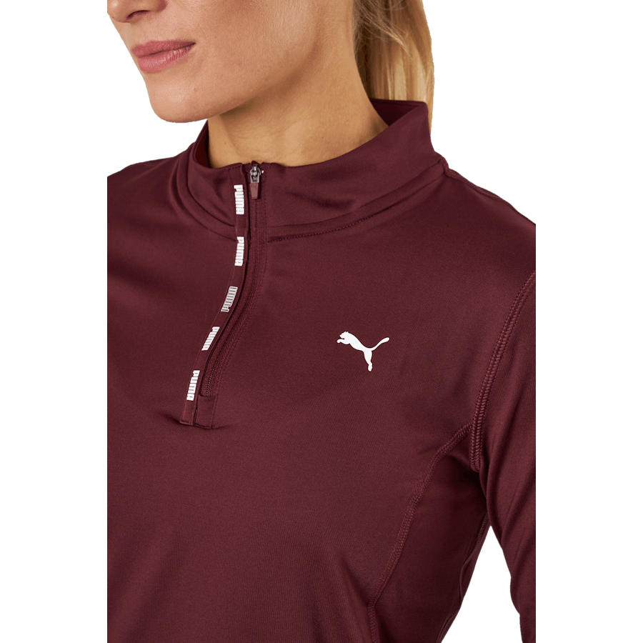 Puma Strong 1/4 Zip Aubergine