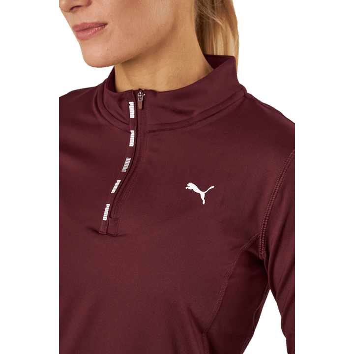Puma Strong 1/4 Zip Aubergine