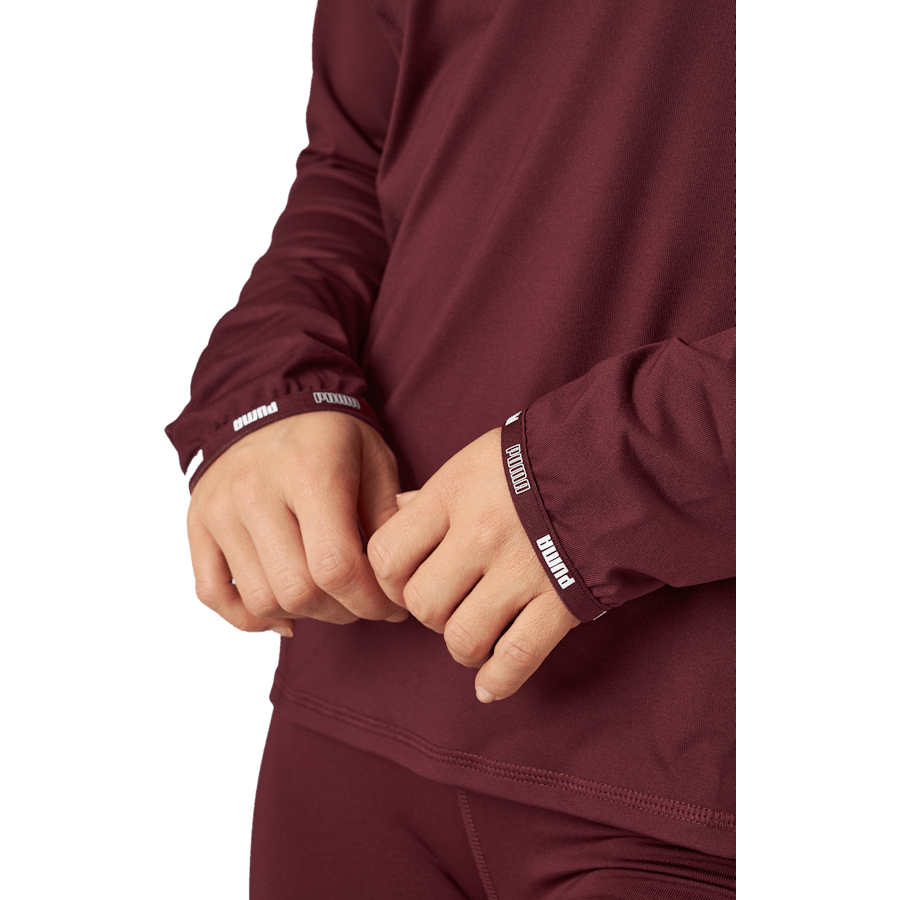Puma Strong 1/4 Zip Aubergine