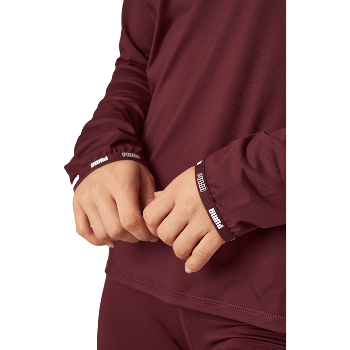 Puma Strong 1/4 Zip Aubergine