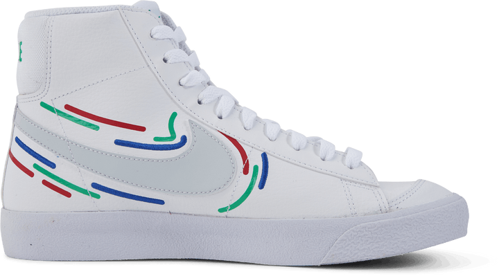 Nike Blazer Mid Nn Gs White/pure Platinum-game Royal