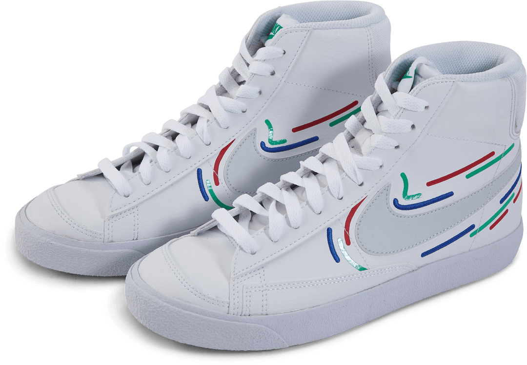 Nike Blazer Mid Nn Gs White/pure Platinum-game Royal