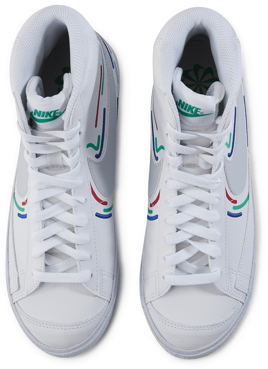 Nike Blazer Mid Nn Gs White/pure Platinum-game Royal