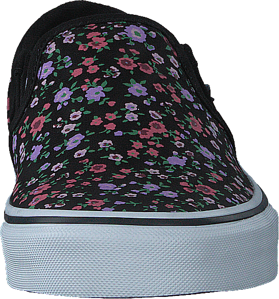 Wm Asher Ditsy Floral Black/white