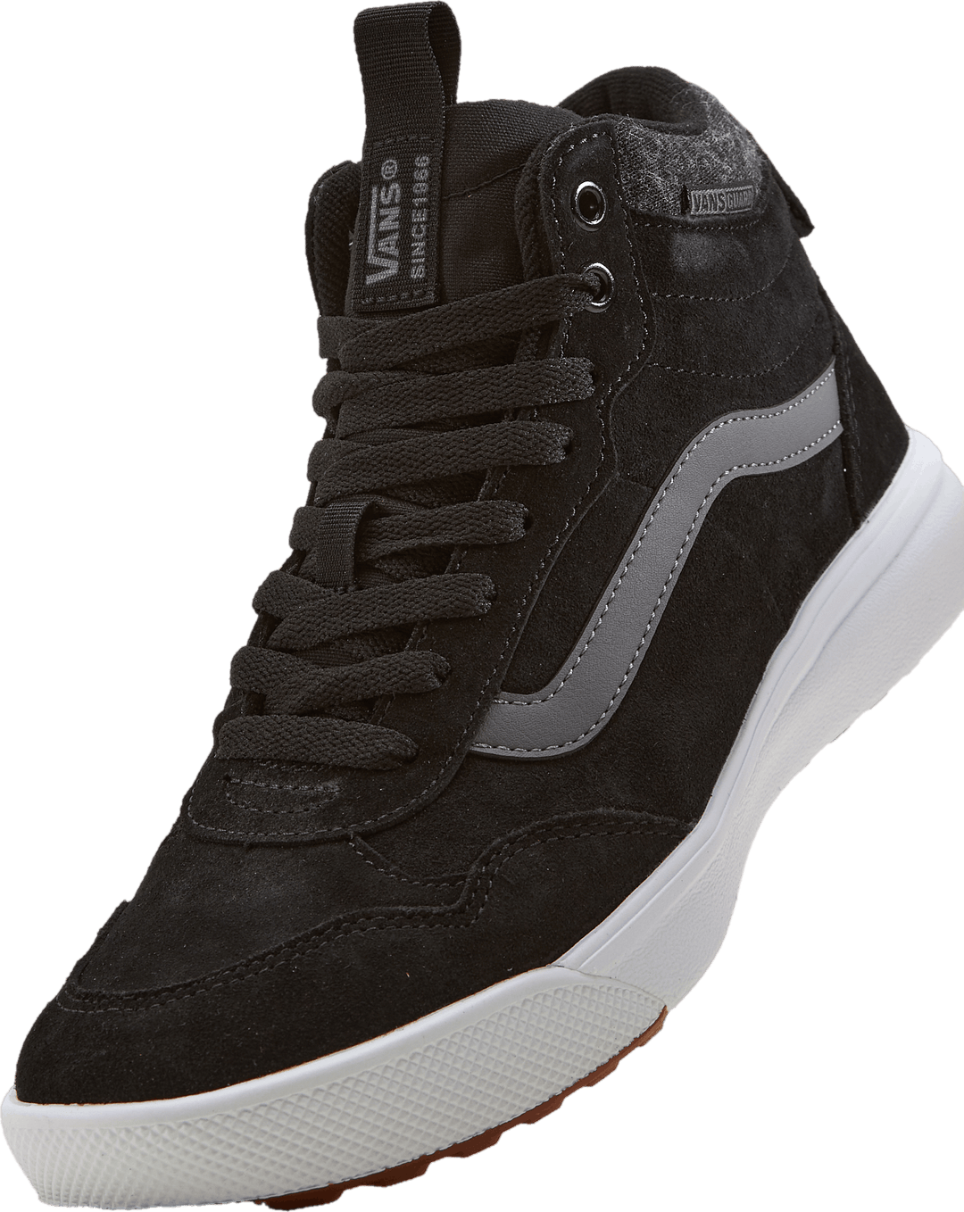 Wm Range Exp Hi Vansguard (camoscio) Nero/pewter