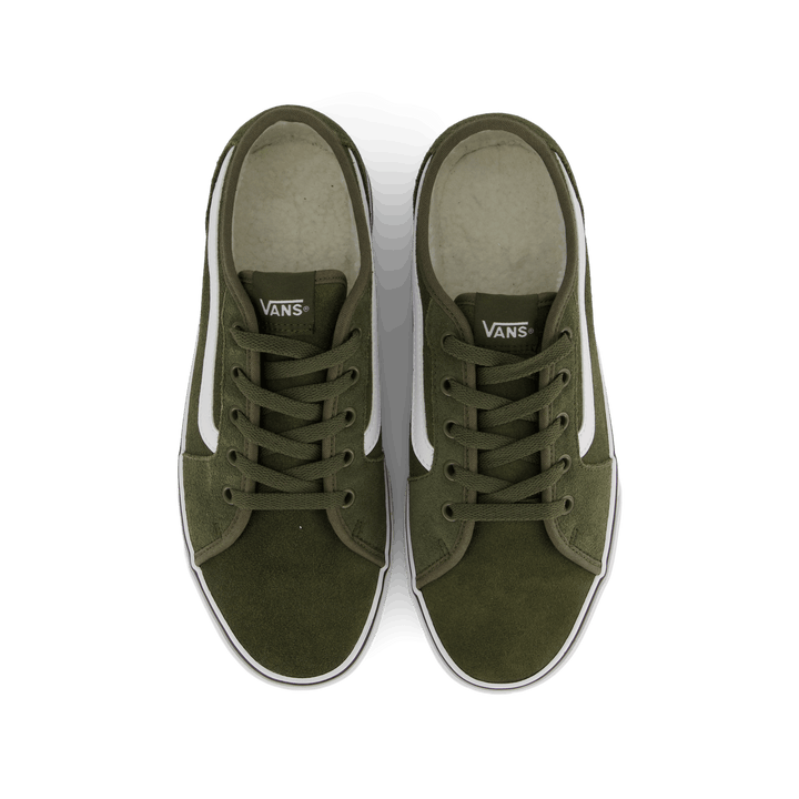Wm Filmore Decon Suede Sherpa Grape Leaf