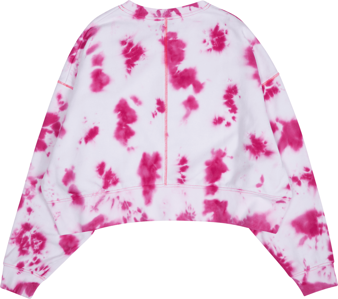 Camiseta para mujer NSW Flc Tie Dye Crew