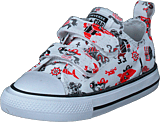 Chuck Taylor All Star 2v Pirat 102-bianco/university Red/nero