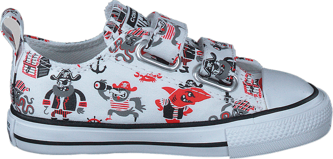 Chuck Taylor All Star 2v Pirat 102-bianco/university Red/nero