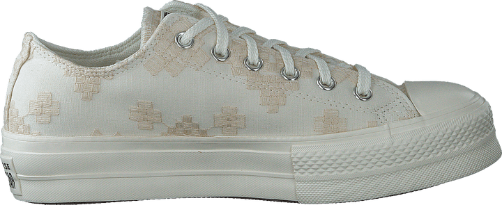 Chuck Taylor All Star Lift 103-vintage Hvit/egret/egret