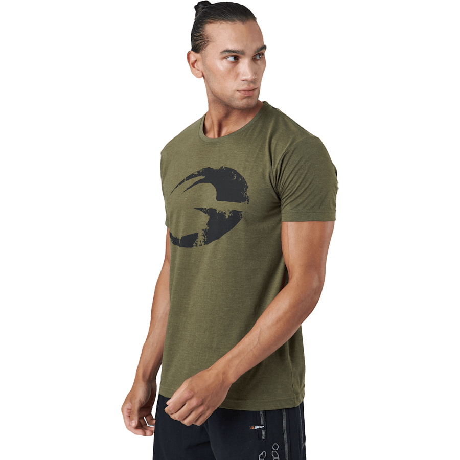 Cadet Tee Army Green Melange
