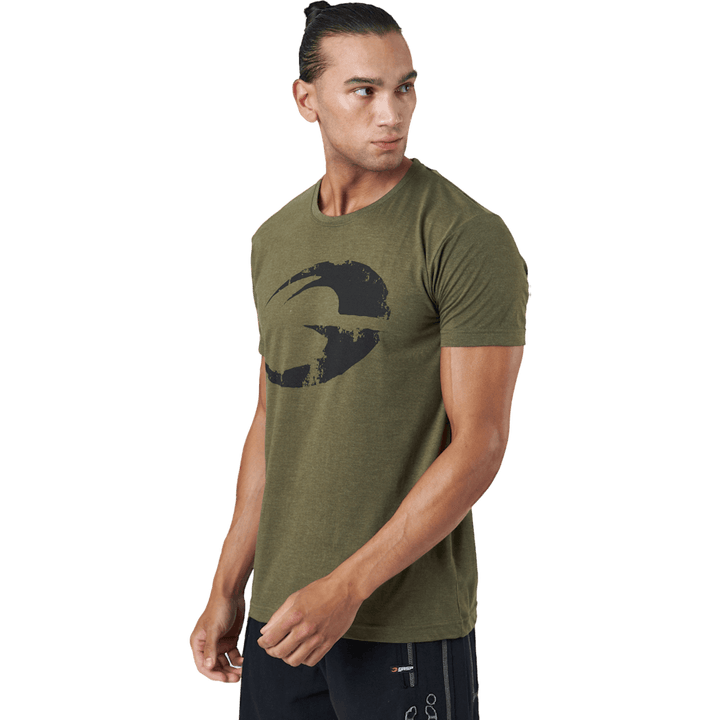 Cadet Tee Army Green Melange