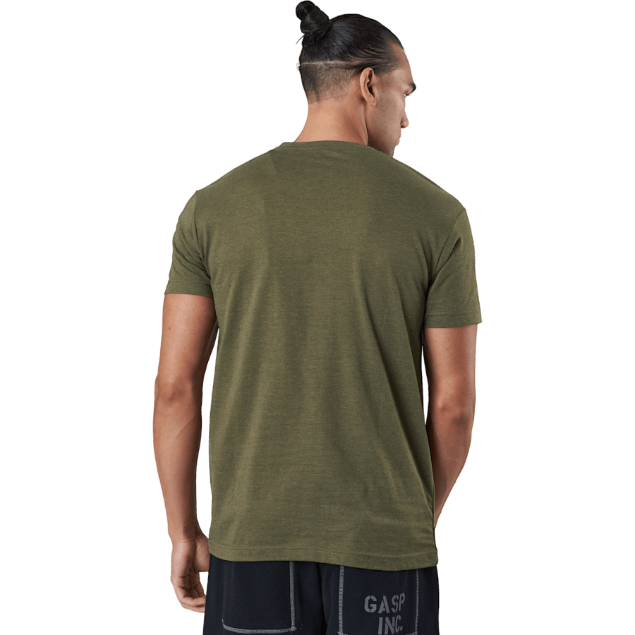 Cadet Tee Army Green Melange