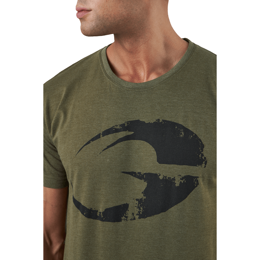 Cadet Tee Army Green Melange
