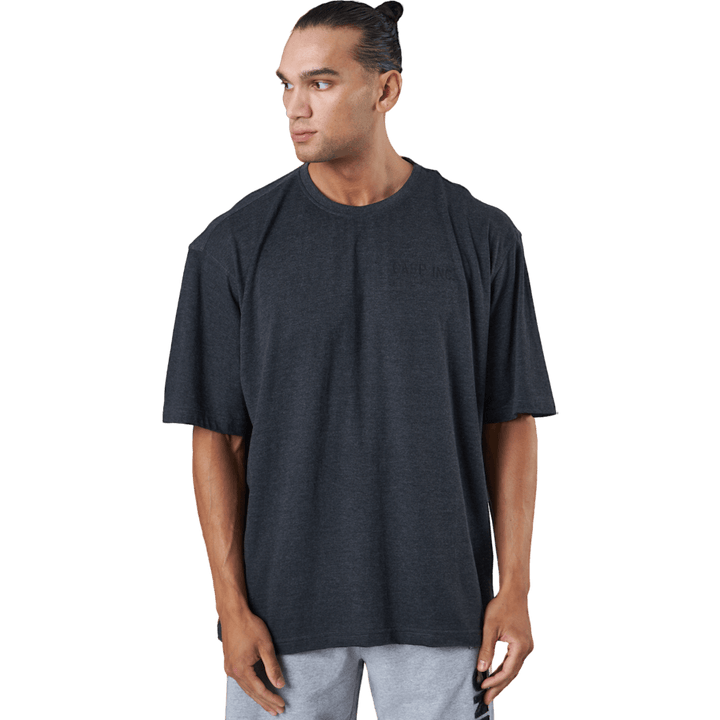 Division Iron Tee Dunkelgrau Melange