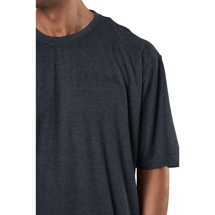 Division Iron Tee Dunkelgrau Melange