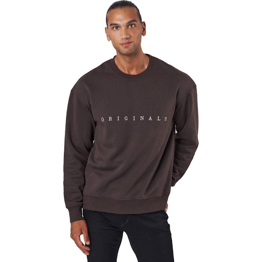 Jorcopenhagen Big Sweat Crew N Seal Brown