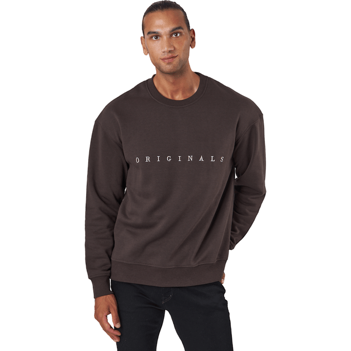 Jorcopenhagen Big Sweat Crew N Seal Brown