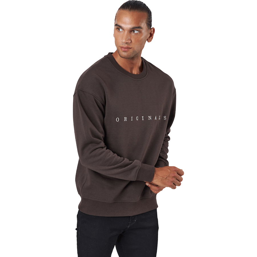 Jorcopenhagen Big Sweat Crew N Seal Brown