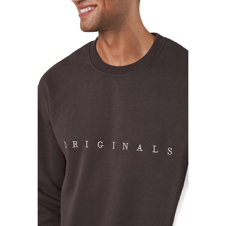 Jorcopenhagen Big Sweat Crew N Seal Brown