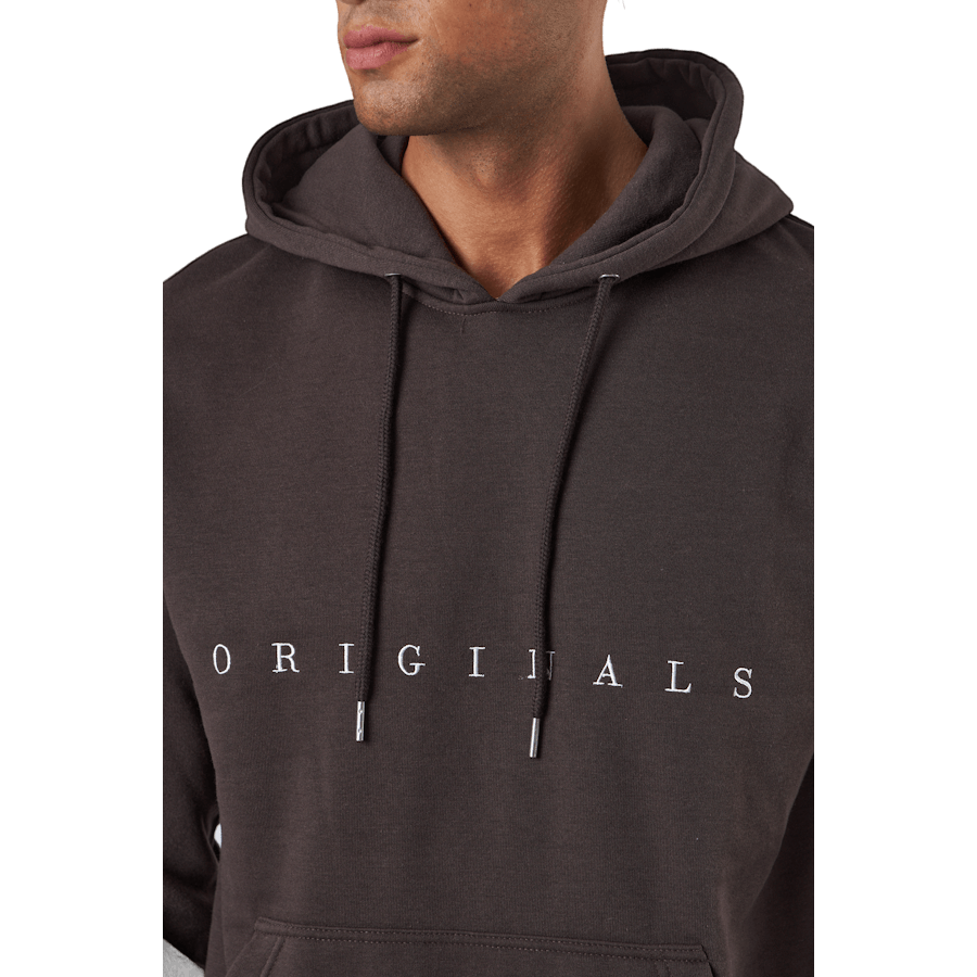 Jorcopenhagen Sweat Hood Noos Seal Brown