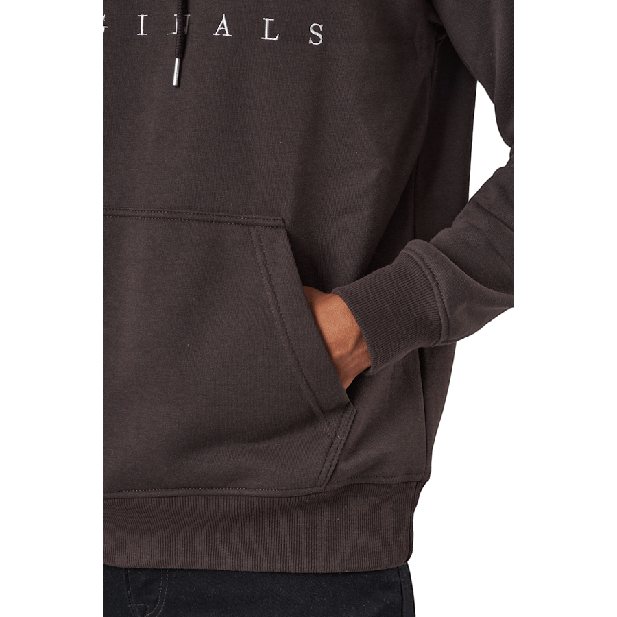 Jorcopenhagen Sweat Hood Noos Seal Brown