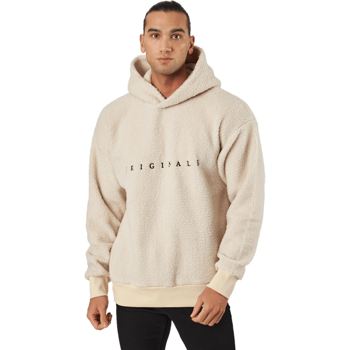 Jorcopenhagen Teddy Sweat Hood Oatmeal