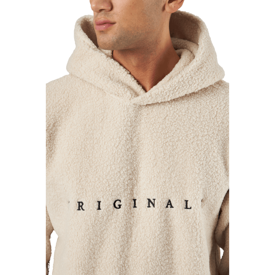 Jorcopenhagen Teddy Sweat Hood Oatmeal
