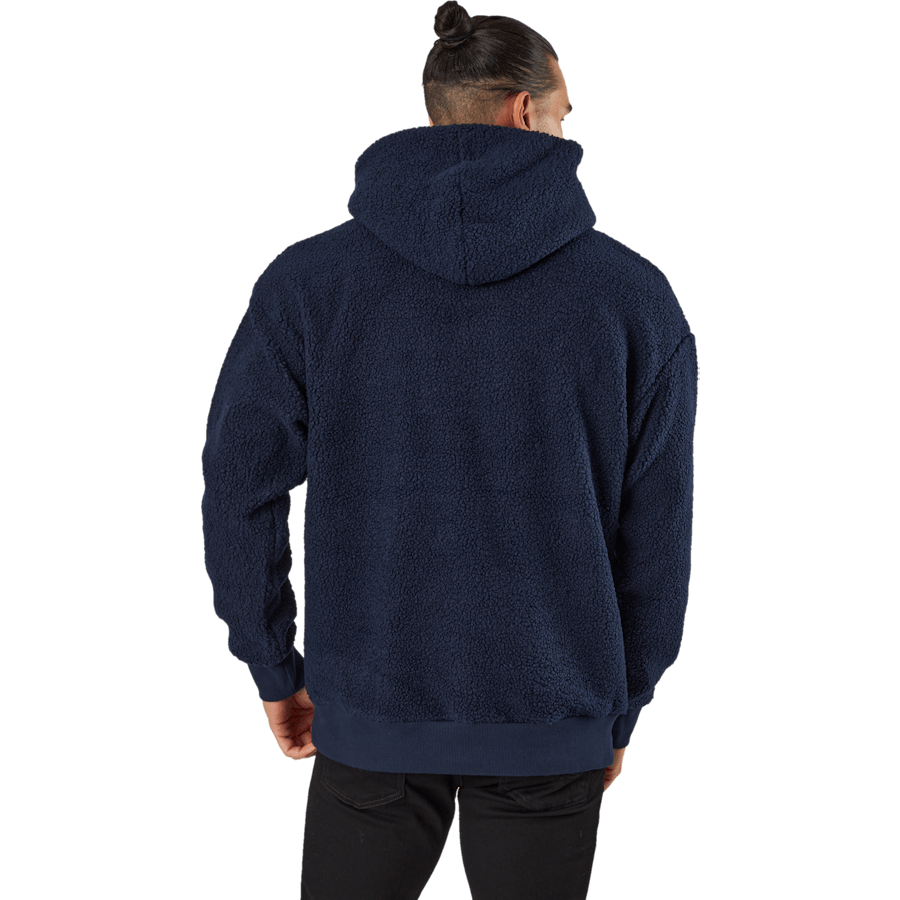 Jorcopenhagen Teddy Sweat Hood Navy Blazer