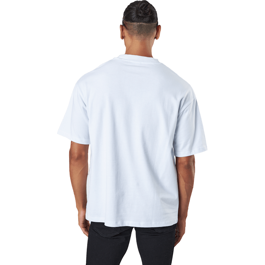 Jprblakam Clean Ss Tee Crew Ne White